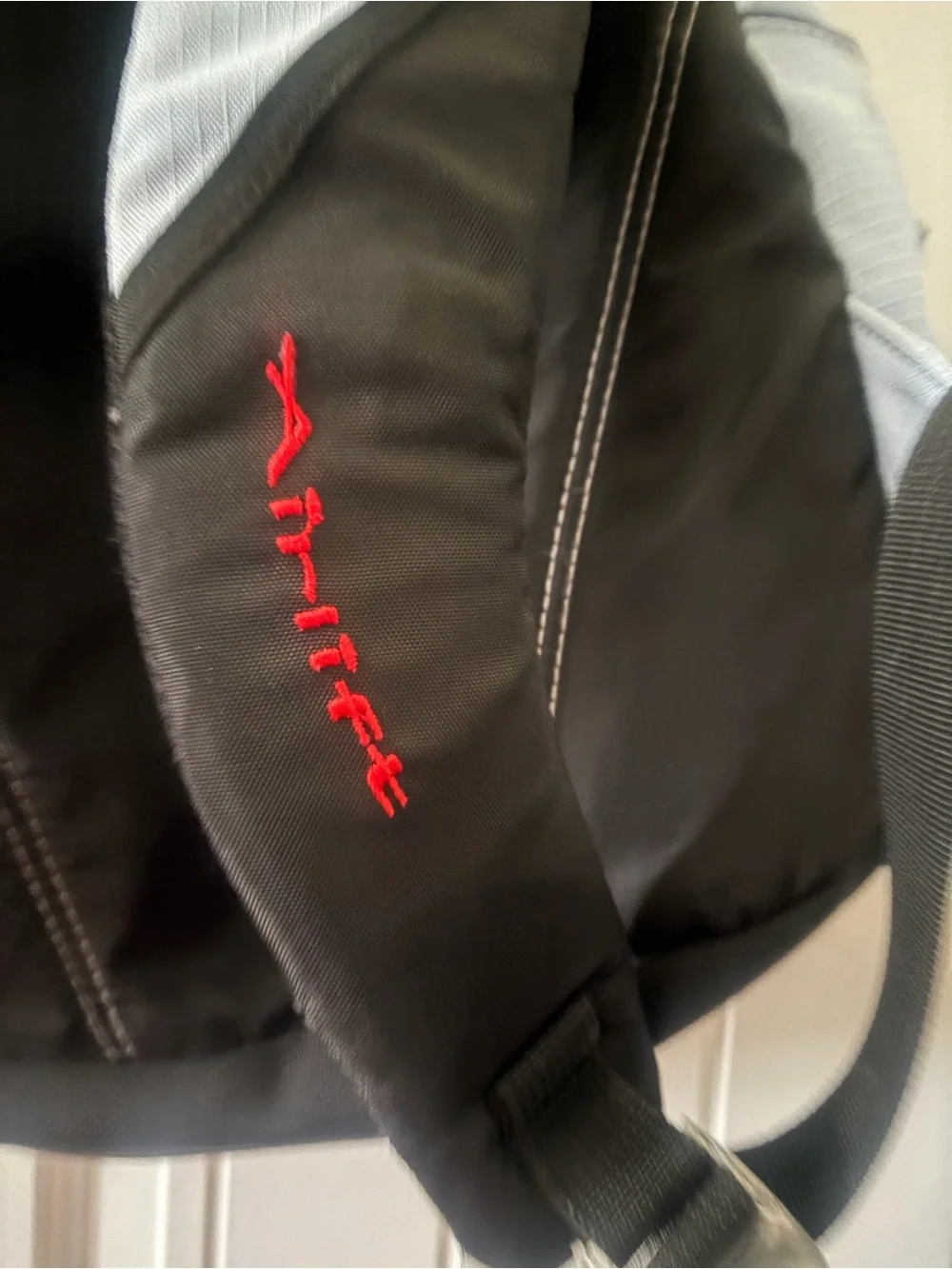 JanSport Light Blue and Black Backpack